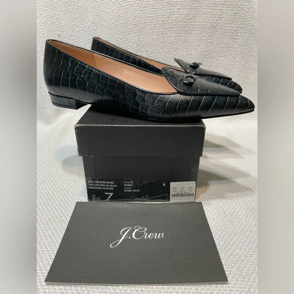 NIB J Crew loafers - Picture 8 of 10